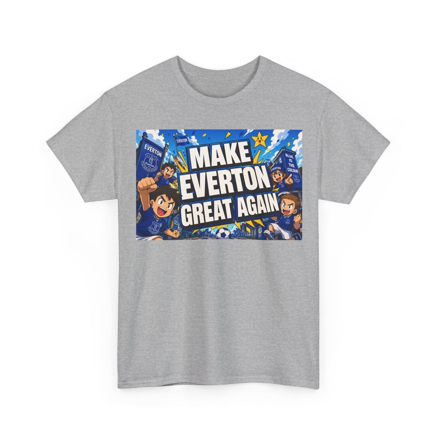 Everton Fan T-Shirt — "Make Everton Great Again" Football Supporter Tee