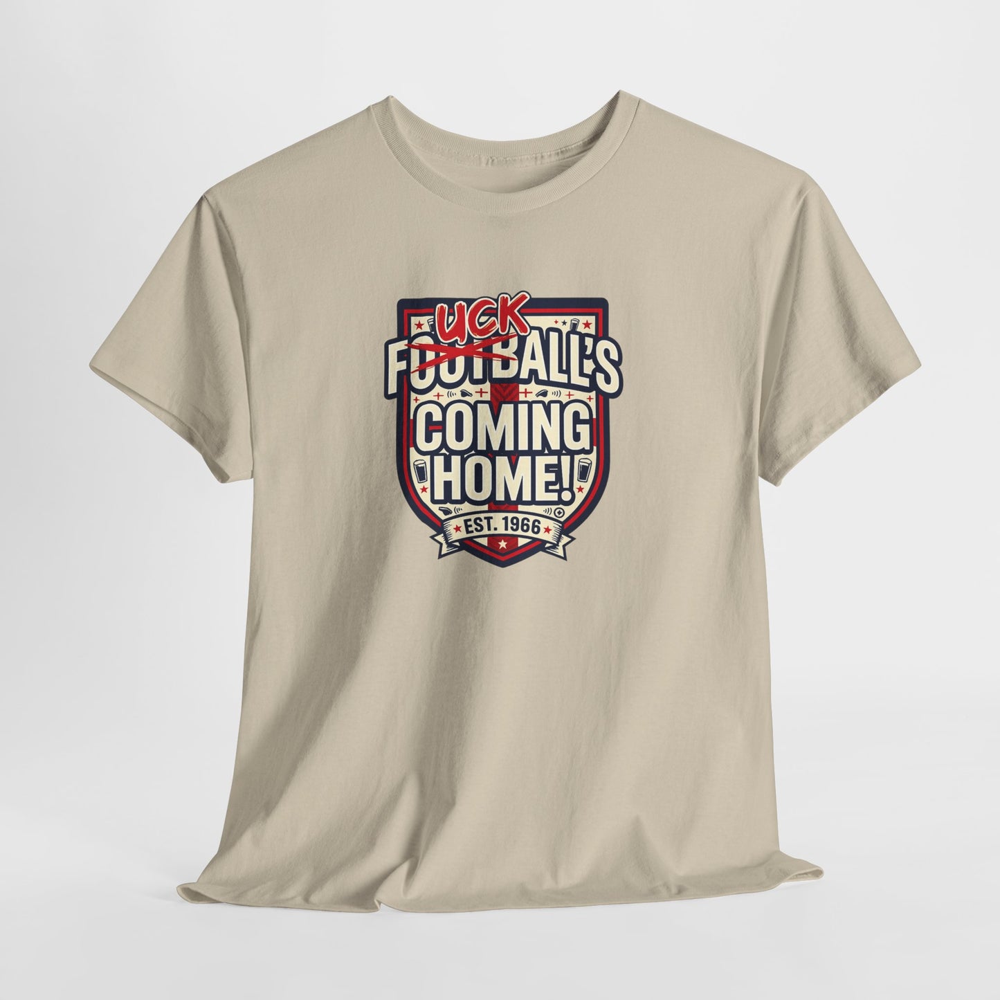 Provocative 'F*ck All's Football's Coming Home' Graphic Tee
