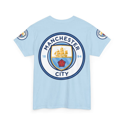 Manchester City Crest T-Shirt — Football Club Logo Tee