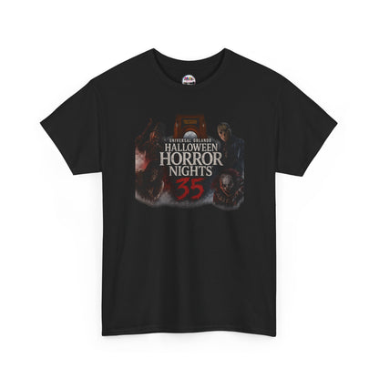 Halloween Horror Nights 35 T-Shirt — Haunted House & Nightmares Graphic Tee