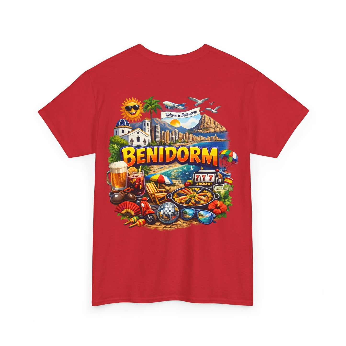 Benidorm Souvenir T‑Shirt — Spain Beach Holiday Graphic Tee