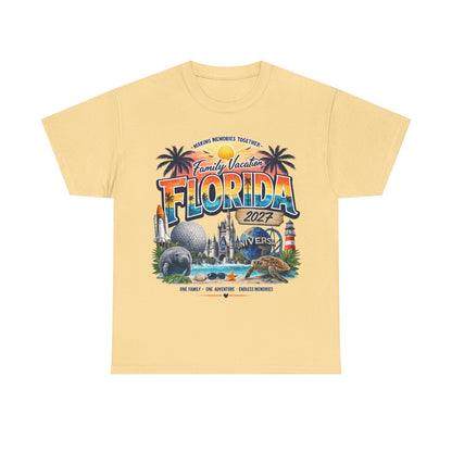Florida Family Vacation 2027 T-Shirt