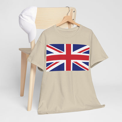 Union Jack Flag T‑Shirt — British Flag Tee for UK Pride & Travel