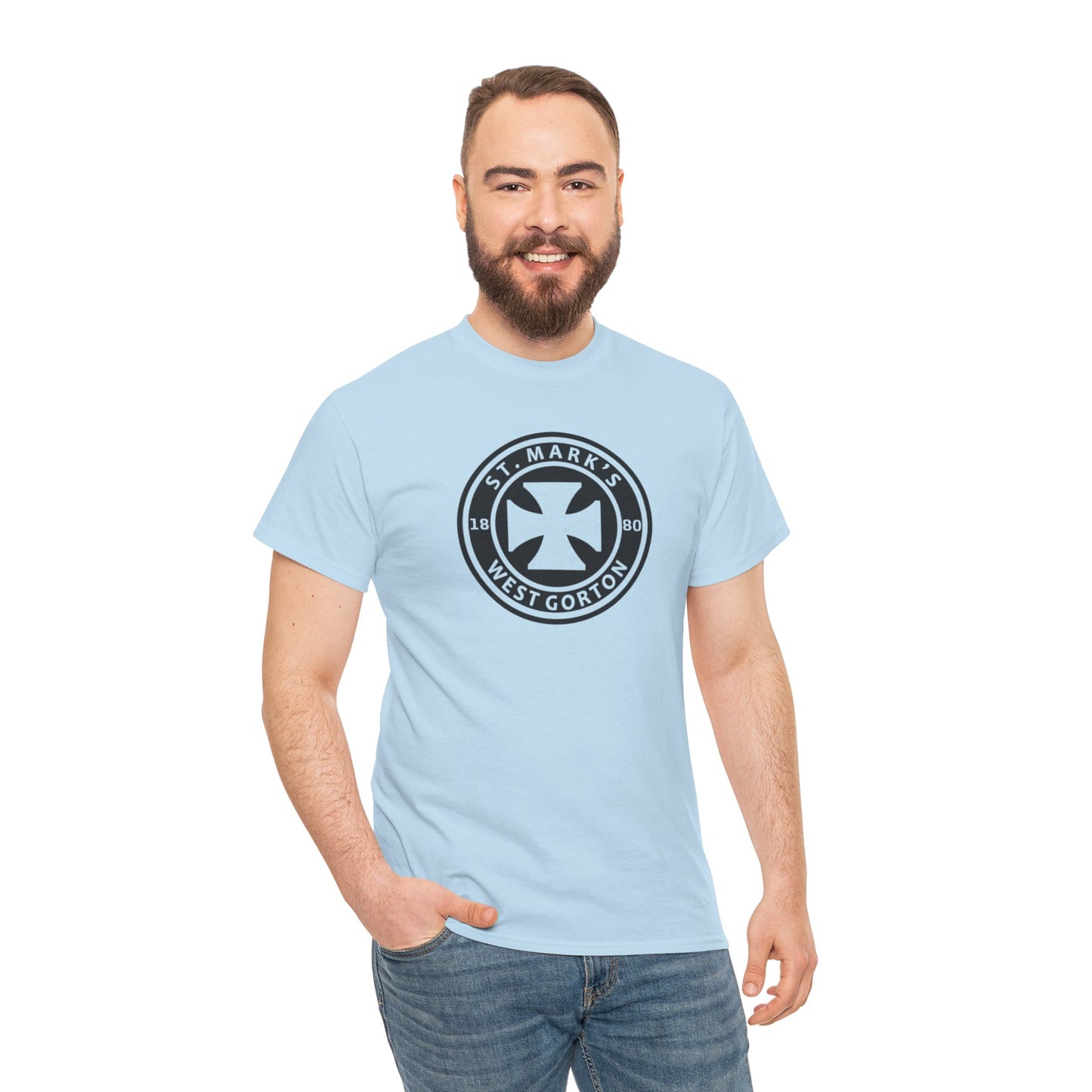 St. Mark’s West Gorton ( Manchester City ) Crest Tee