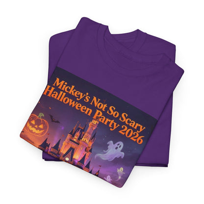 Halloween Party Tee — "Mickey's Not So Scary Halloween Party 2026"