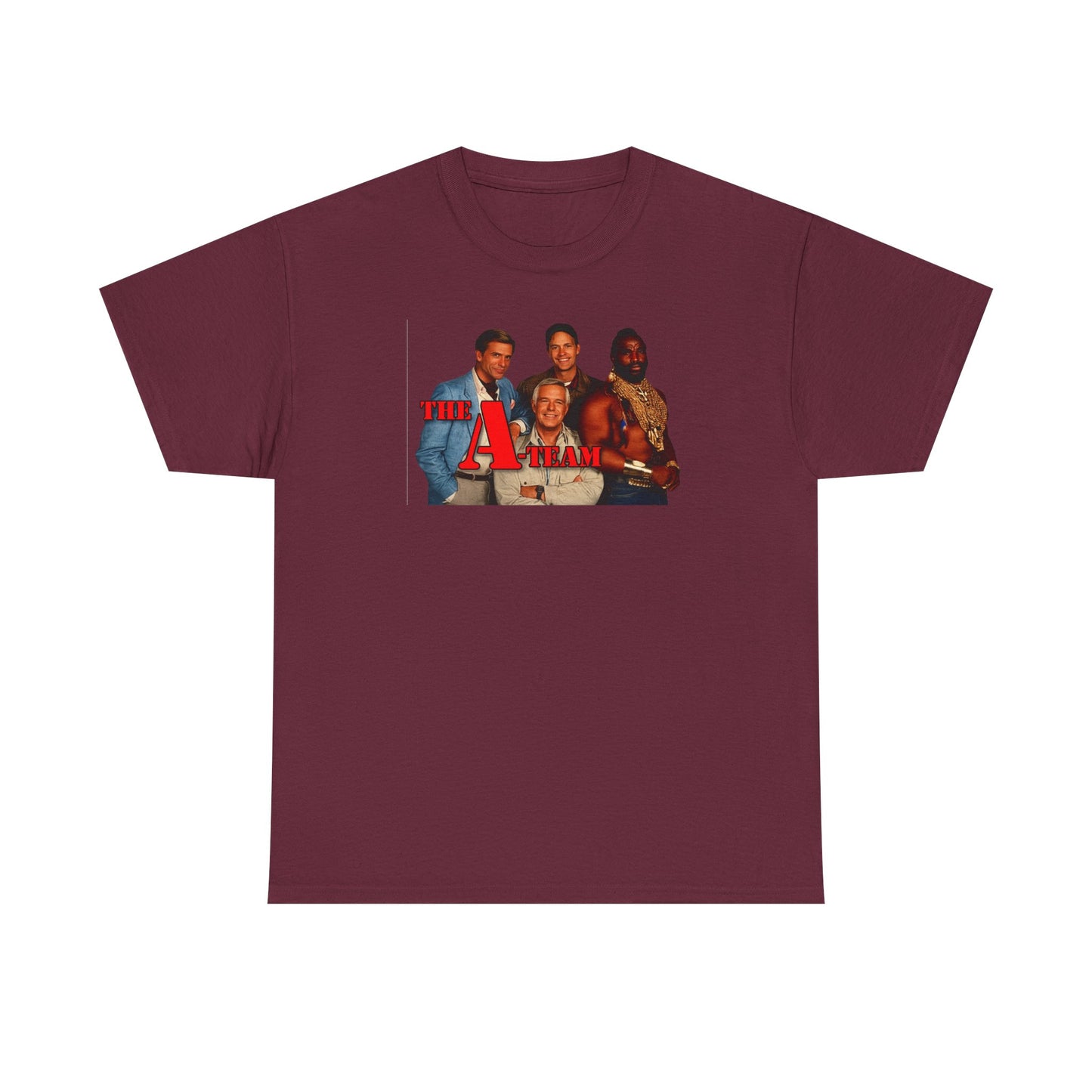 A-Team Graphic Tee — Retro TV Series Logo & Character Poster T-Shirt