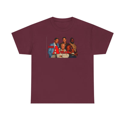 A-Team Graphic Tee — Retro TV Series Logo & Character Poster T-Shirt
