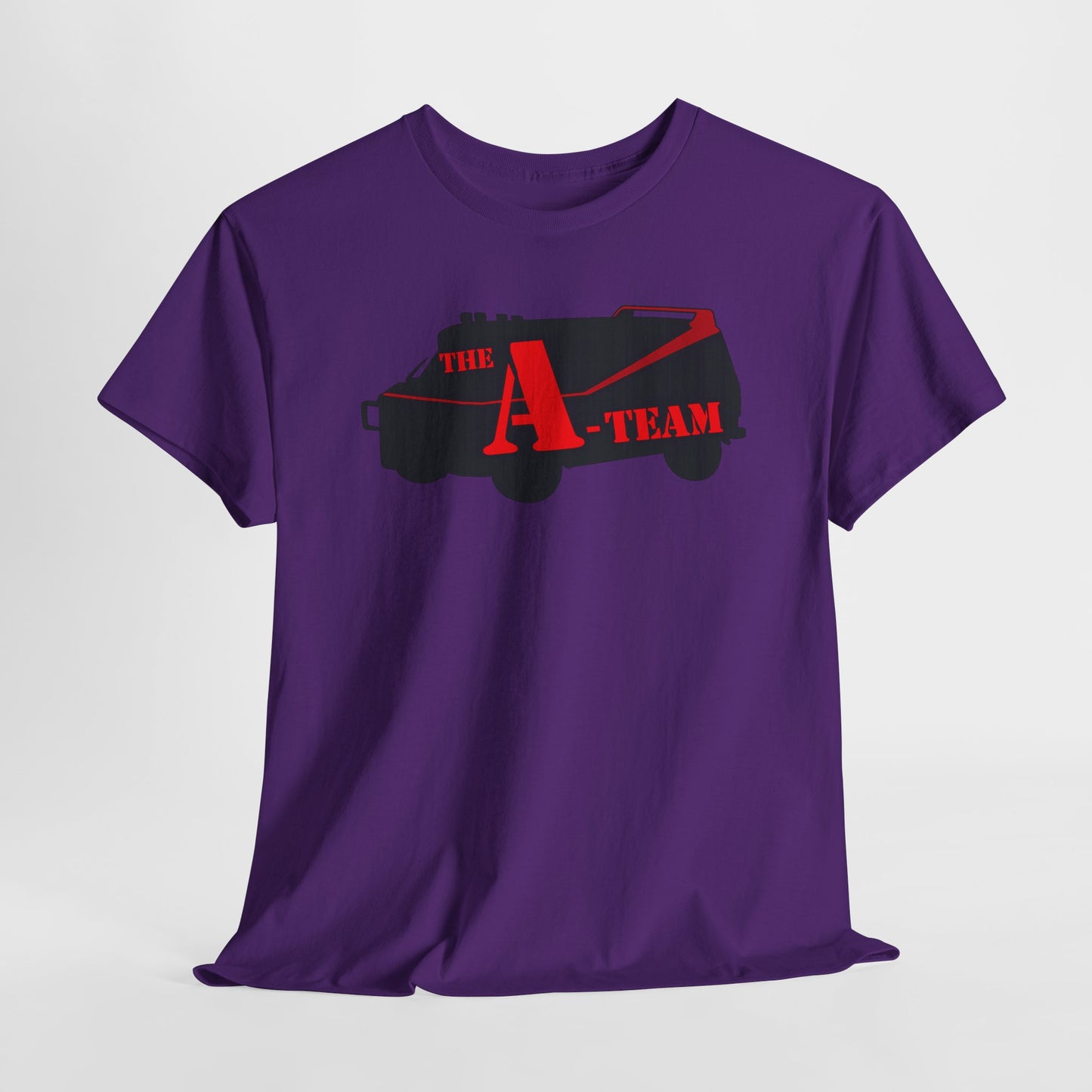 A-Team Van Graphic Tee — Retro Action TV Logo T-Shirt