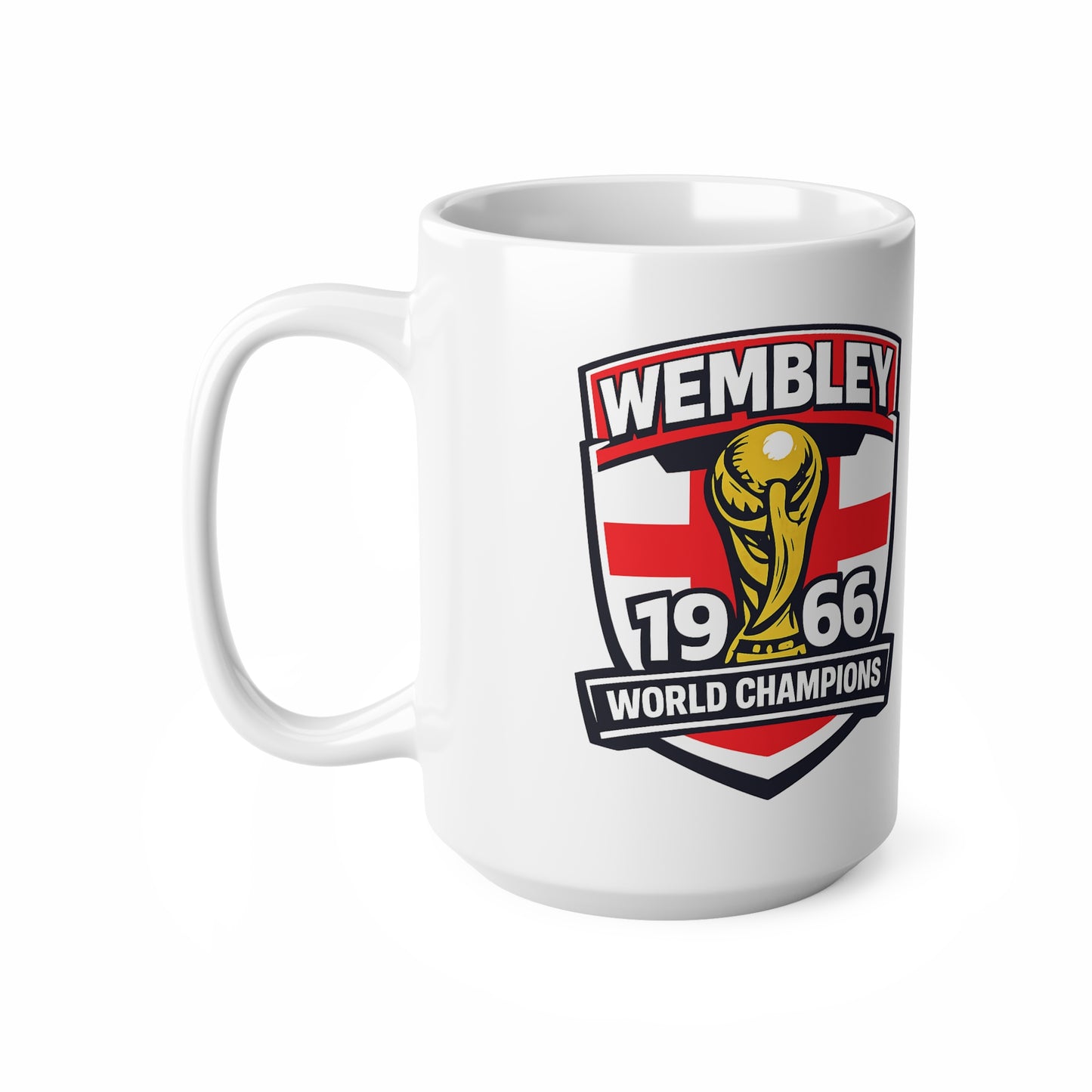 England Wembley 1966 World Champions Ceramic Coffee Cup (11oz & 15oz)