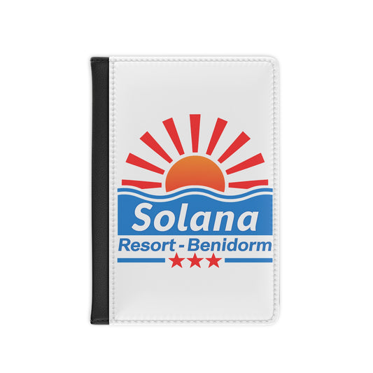 Passport Cover — Solana Resort Benidorm Sun & Waves Travel Passport Holder