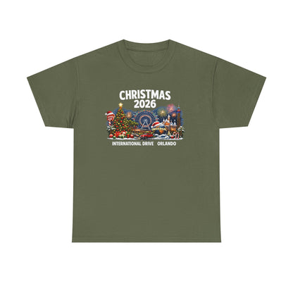 Christmas 2026 Orlando T-Shirt — International Drive Holiday Souvenir