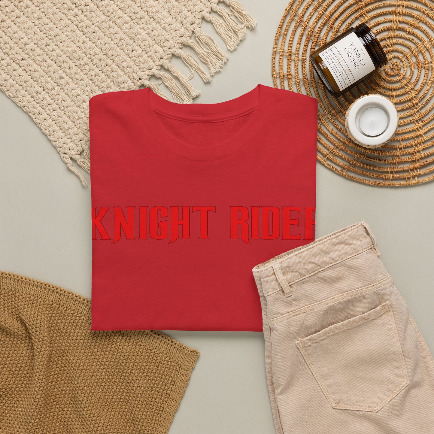 Knight Rider Tee — Retro TV Car Graphic T-Shirt