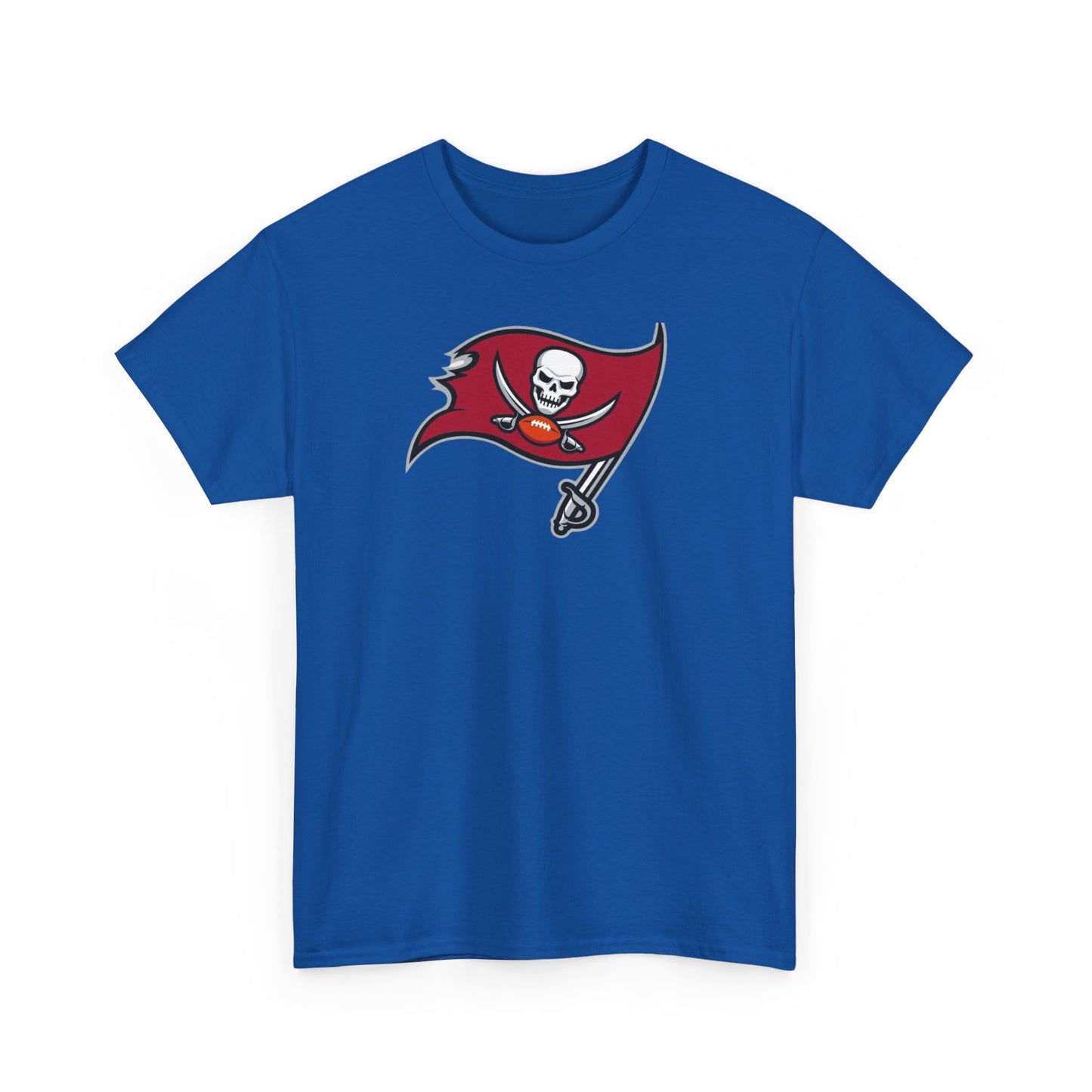 Tampa Bay Buccaneers Flag T-Shirt — Football Pirate Logo Tee