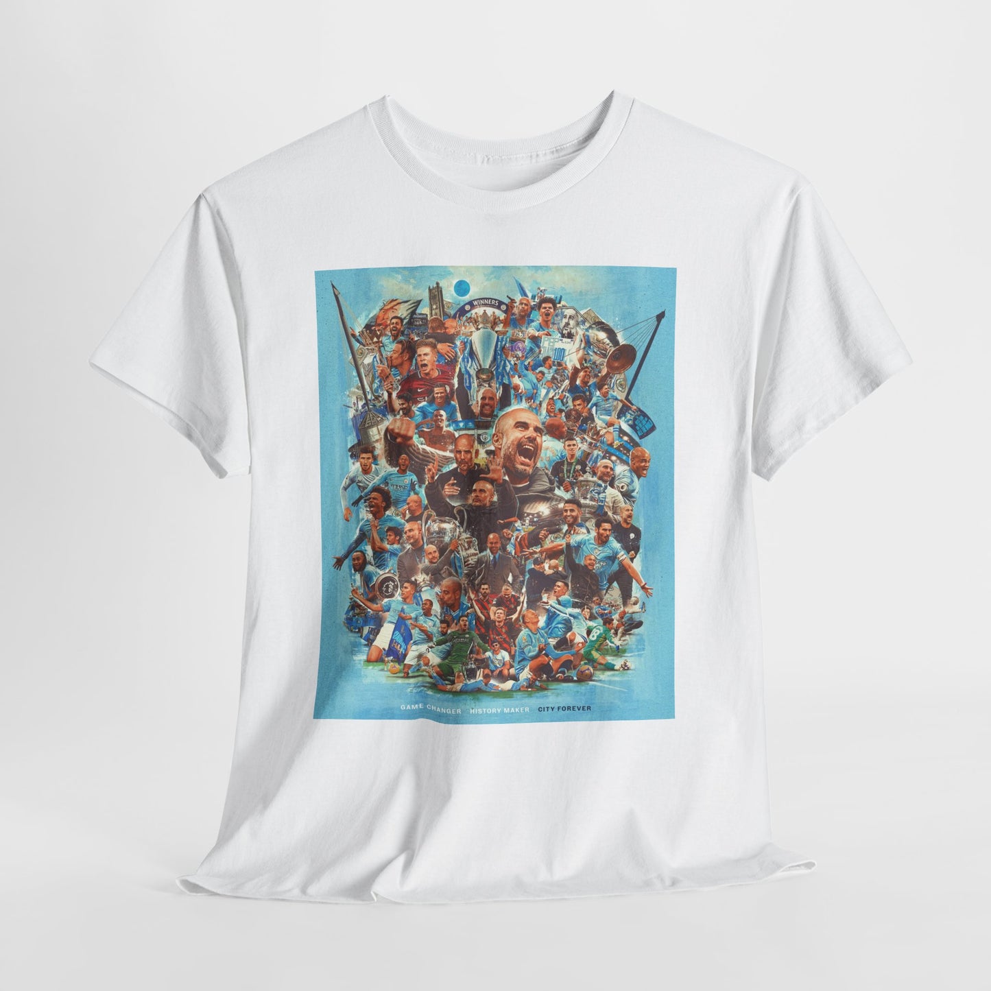 Pep Guardiola History Maker Poster T-Shirt