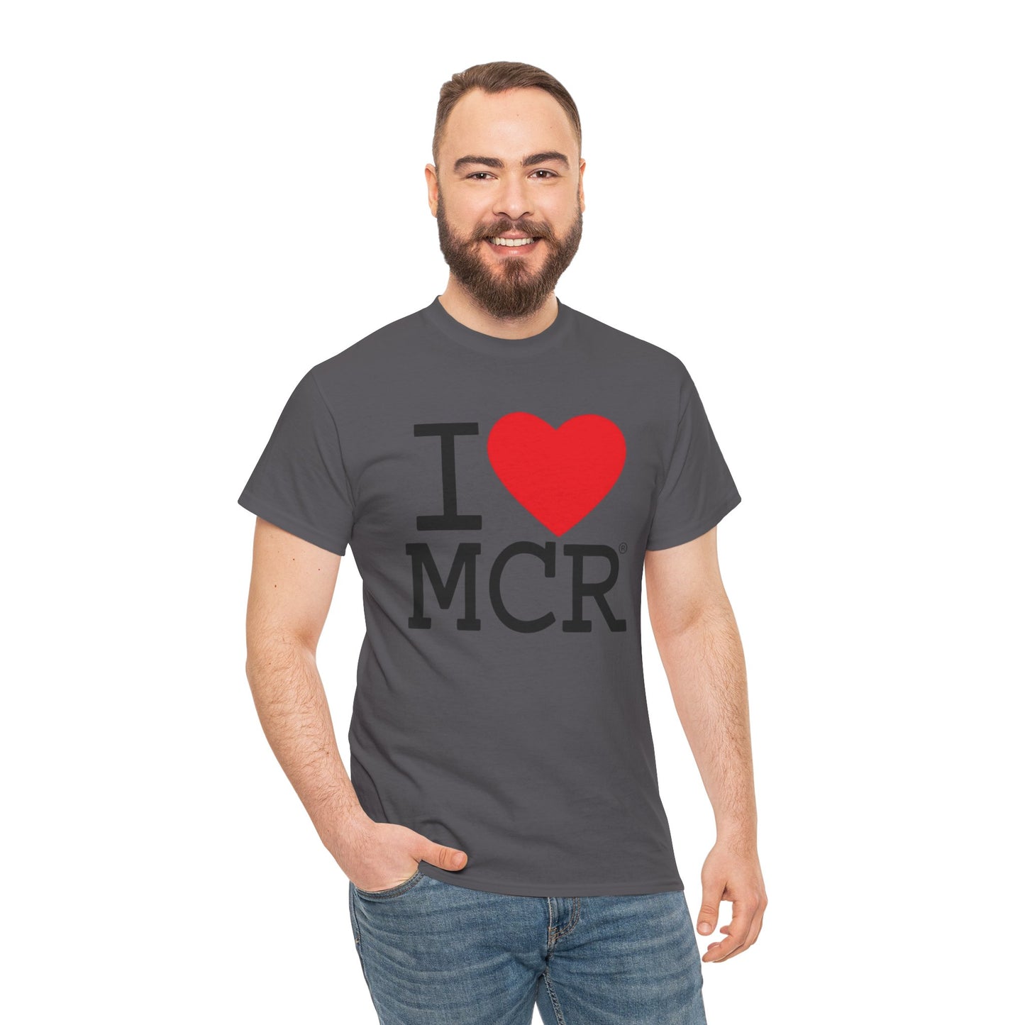 I  LOVE MCR T-Shirt — Manchester Love Tee