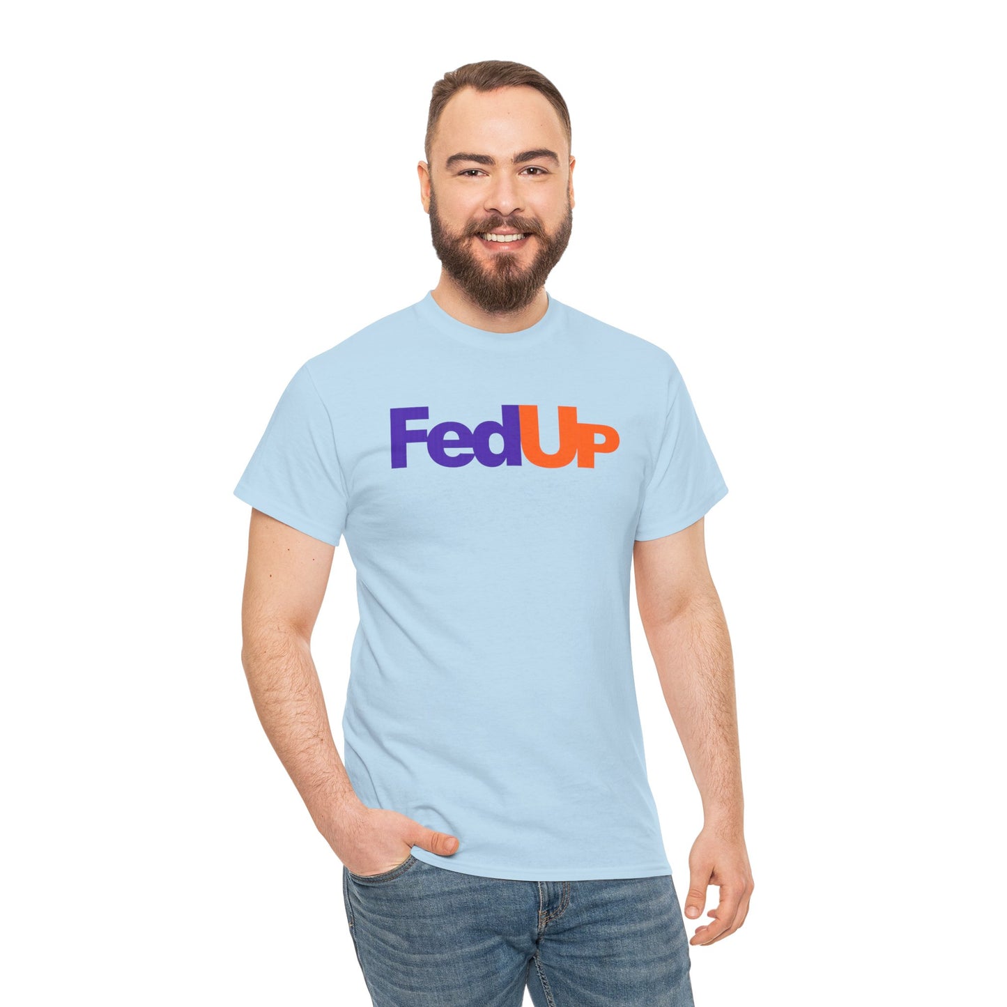 FedUp Graphic Tee – Funny Parody Logo T-Shirt