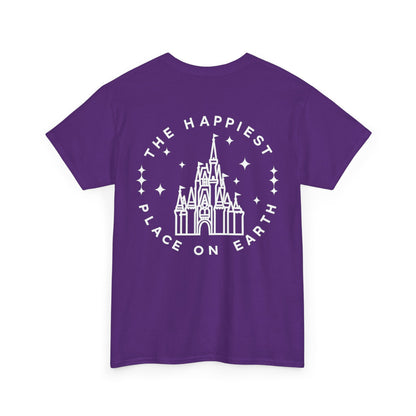 Castle Graphic Tee — "The Happiest Place on Earth" Theme Park T‑Shirt