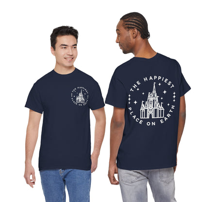 Castle Graphic Tee — "The Happiest Place on Earth" Theme Park T‑Shirt