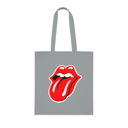 Rock Red Tongue Graphic Tote Bag