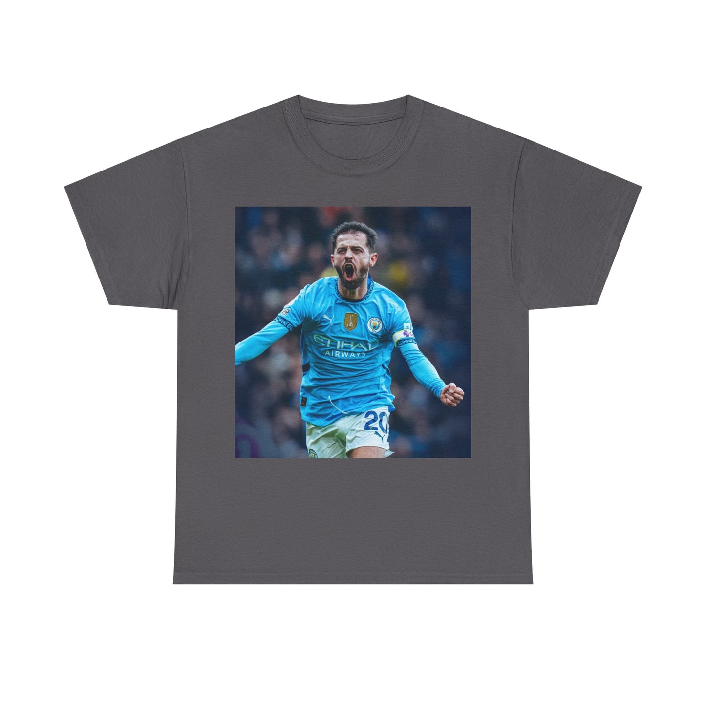 Bernardo Silva Tribute Tee – Inspirational Letter & Celebrating Goal Moment