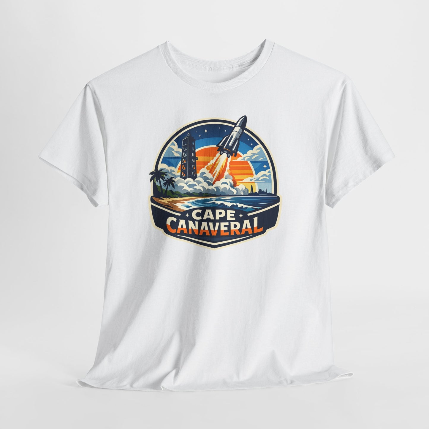 Cape Canaveral Rocket Launch T-Shirt