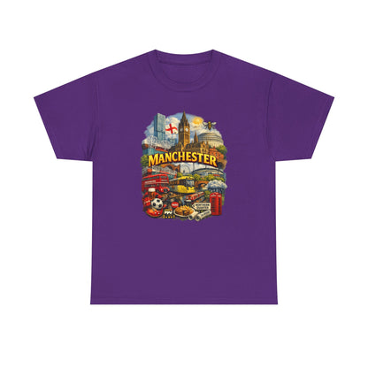 Manchester Skyline Collage T-Shirt