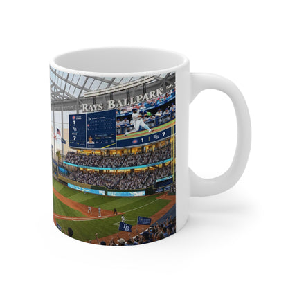 Baseball Stadium Photo Mug – Tampa Bay Game Day Ceramic Coffee Cup (11oz & 15oz)