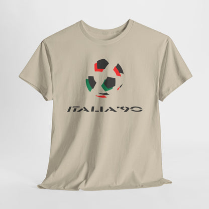 Italia '90 Soccer Tee — Vintage Football World Cup Italy T-Shirt