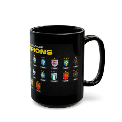 World Cup Champions Mug — All FIFA Winners Coffee Cup (11oz/15oz)