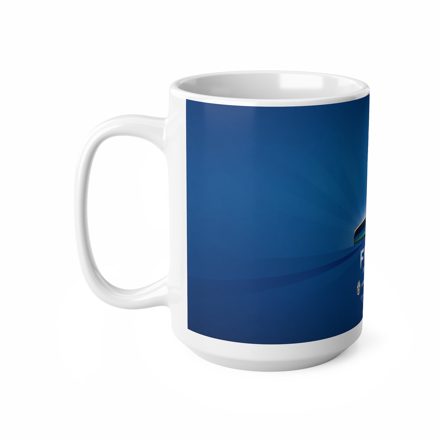 2015 Champions League Final Programme Cover Inspired Coffee Mug — Ceramic Cup (11oz/15oz)