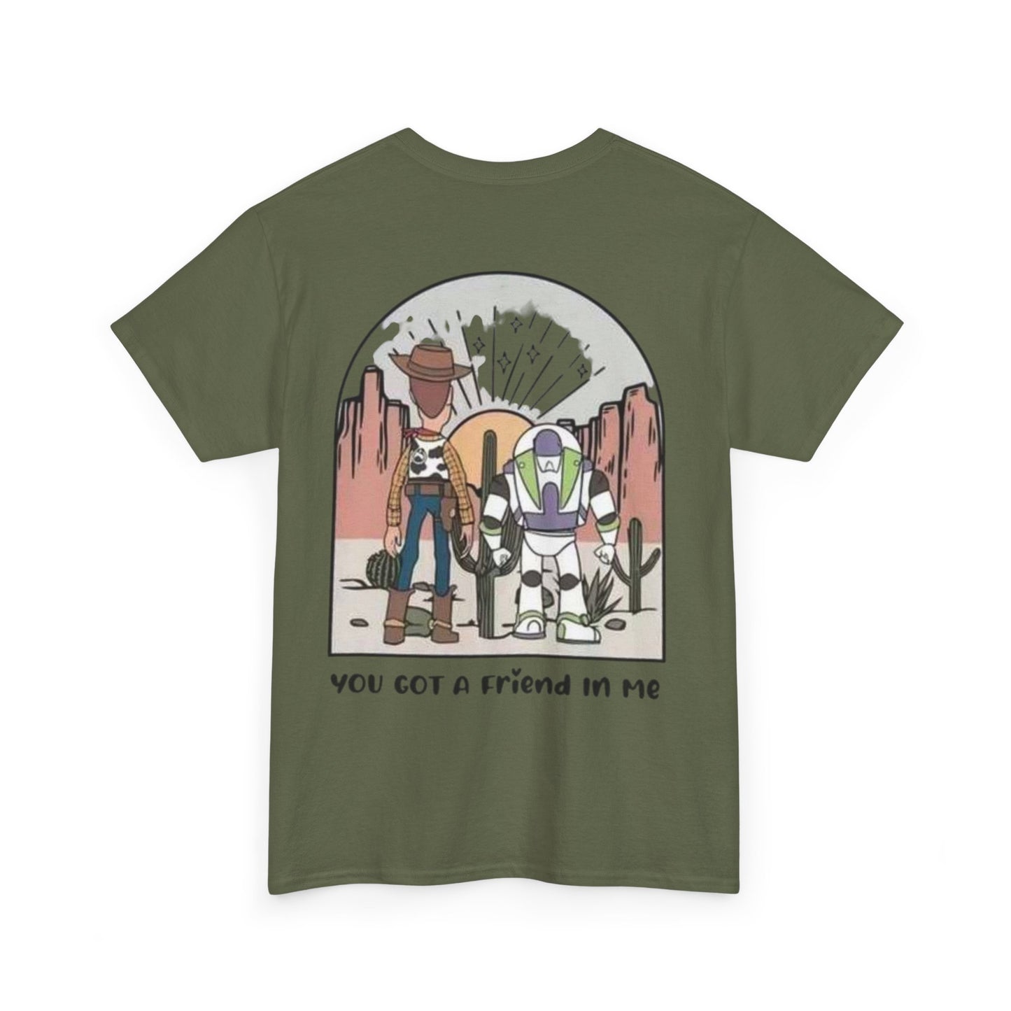 Toy Space Friends T‑Shirt — "You Got a Friend in Me" Graphic Tee