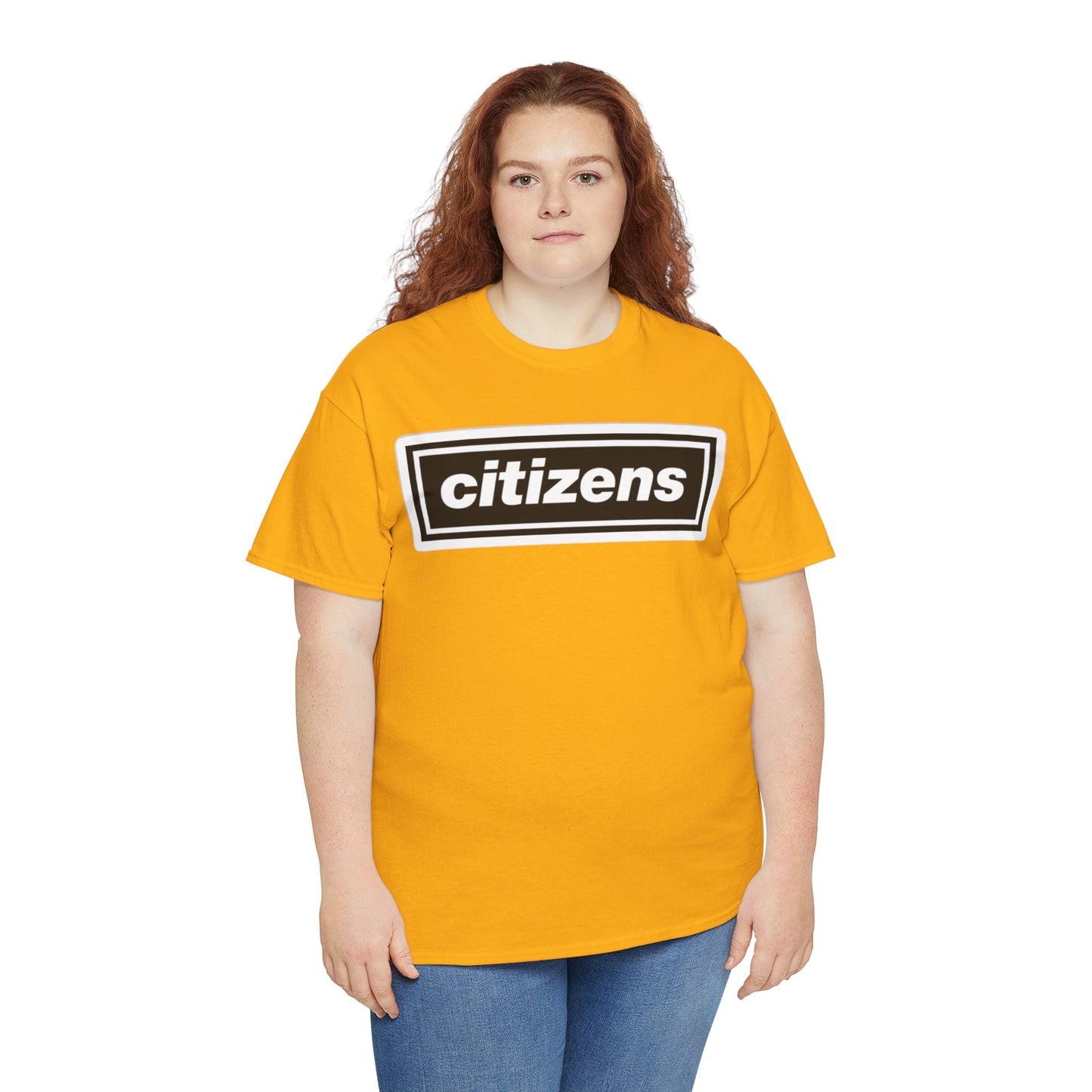 Citizens Manchester City Logo T-Shirt — Minimal Retro Box-Logo Tee