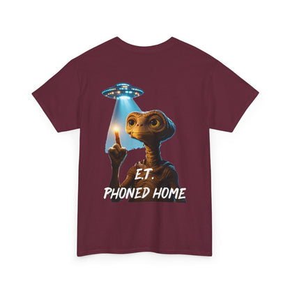 E.T. Phoned Home Tee — Retro Sci‑Fi Alien Graphic T-Shirt