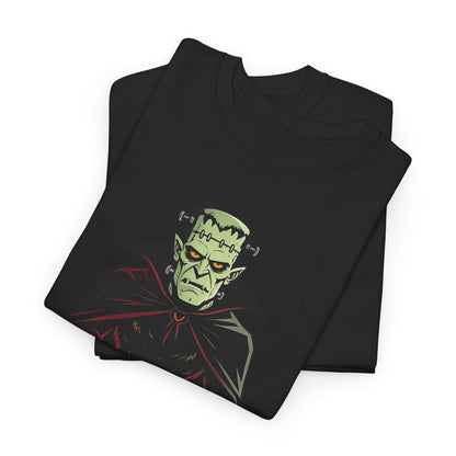 Frankenstein Monster Tee — Vintage Gothic Halloween Graphic T-Shirt