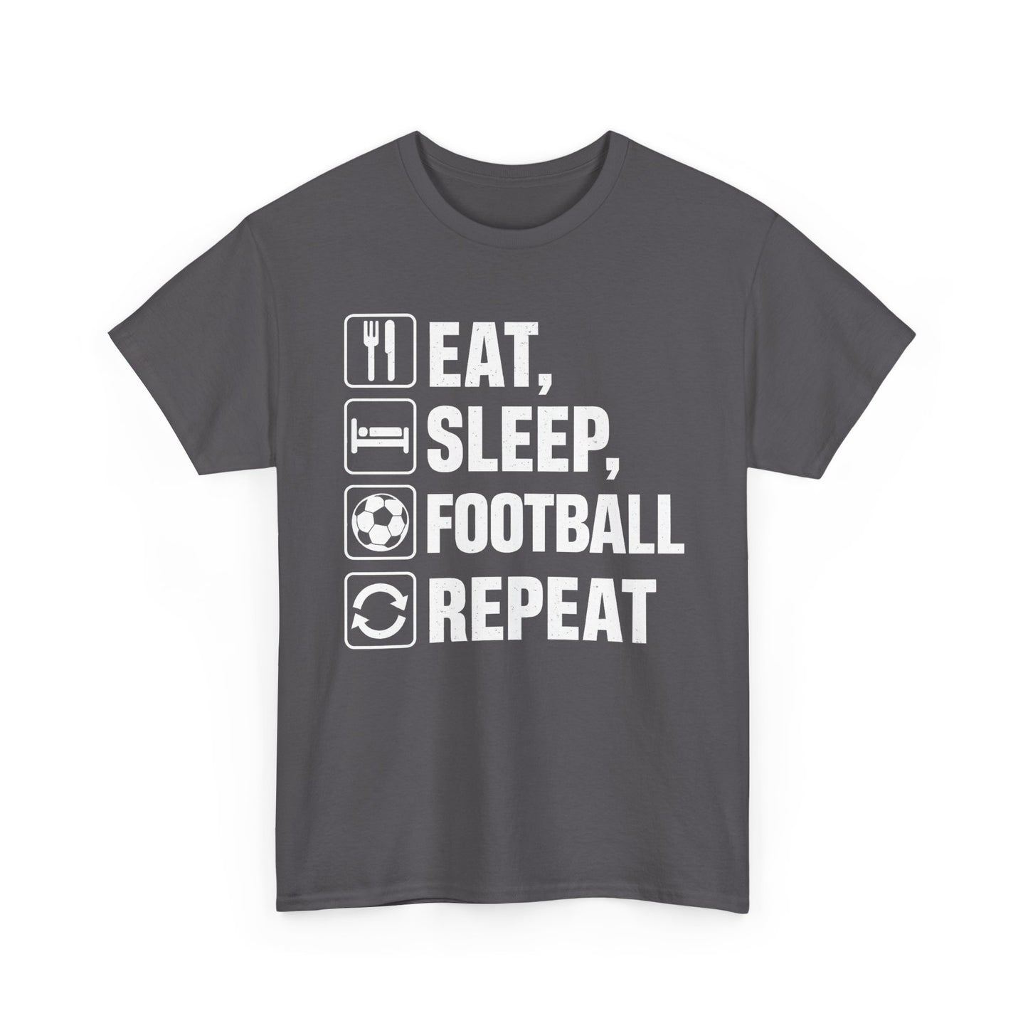 Football Eat Sleep Repeat T-Shirt