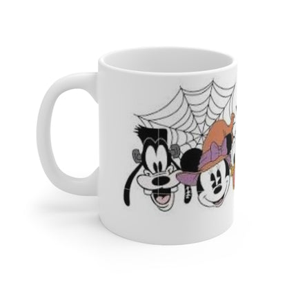 Halloween Cartoon Character Coffee Mug — 11oz & 15oz Ceramic