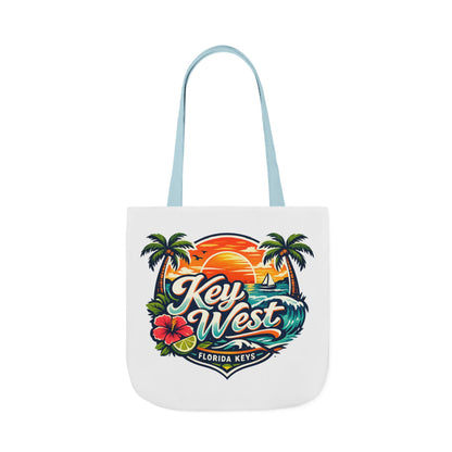 Key West Sunset Canvas Tote