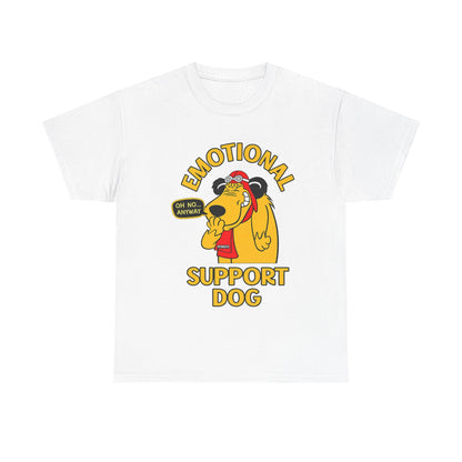 Emotional Support Dog T-Shirt — Cute Cartoon Comfort Pup Tee
