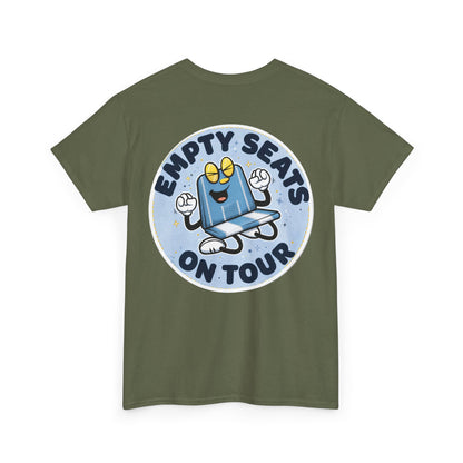 Manchester City T-Shirt — 'Empty Blue Seats On Tour' Retro Skate Graphic Tee