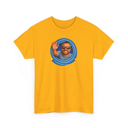 T-Shirt — "That's All, Folks!" Waving Portrait Graphic Tee