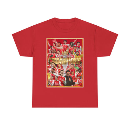 Arsenal Premier League Champions – Players Poster T-shirt