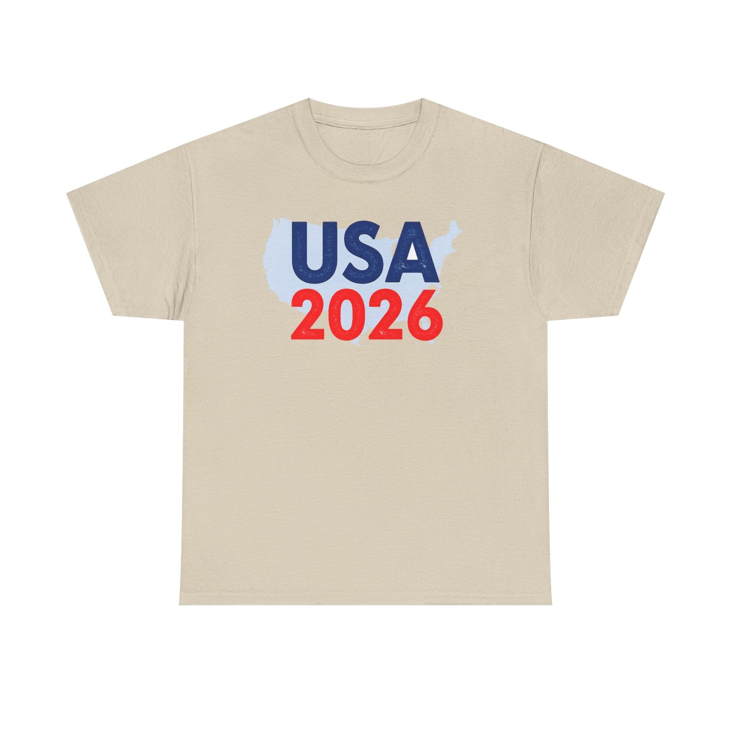 USA 2026 T-Shirt — Patriotic Supporter Tee