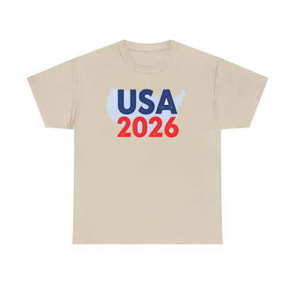 USA 2026 T-Shirt — Patriotic Supporter Tee