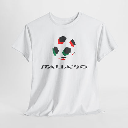 Italia '90 Soccer Tee — Vintage Football World Cup Italy T-Shirt