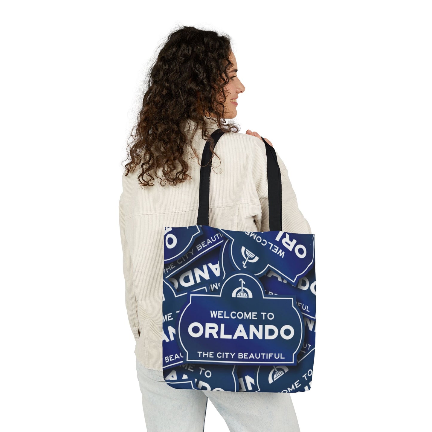 Orlando Welcome Sign Canvas Tote