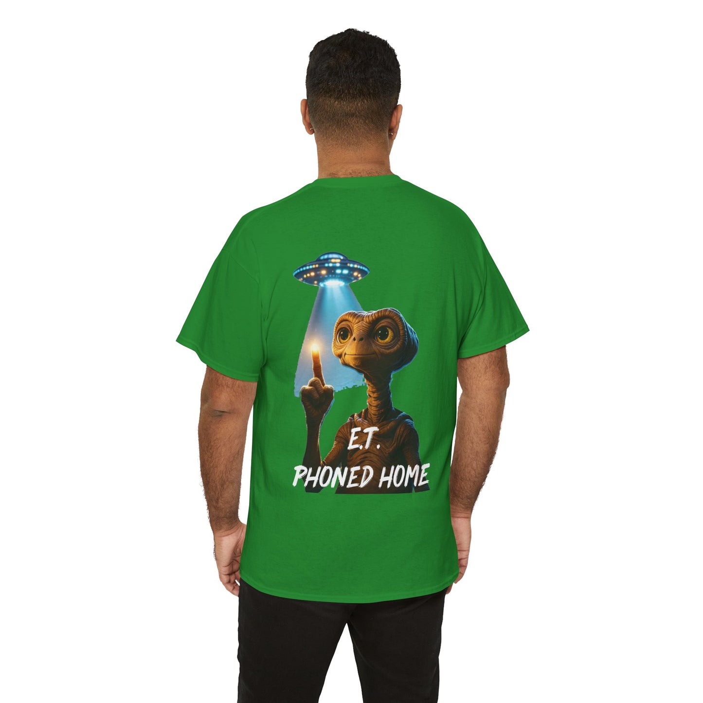 E.T. Phoned Home Tee — Retro Sci‑Fi Alien Graphic T-Shirt