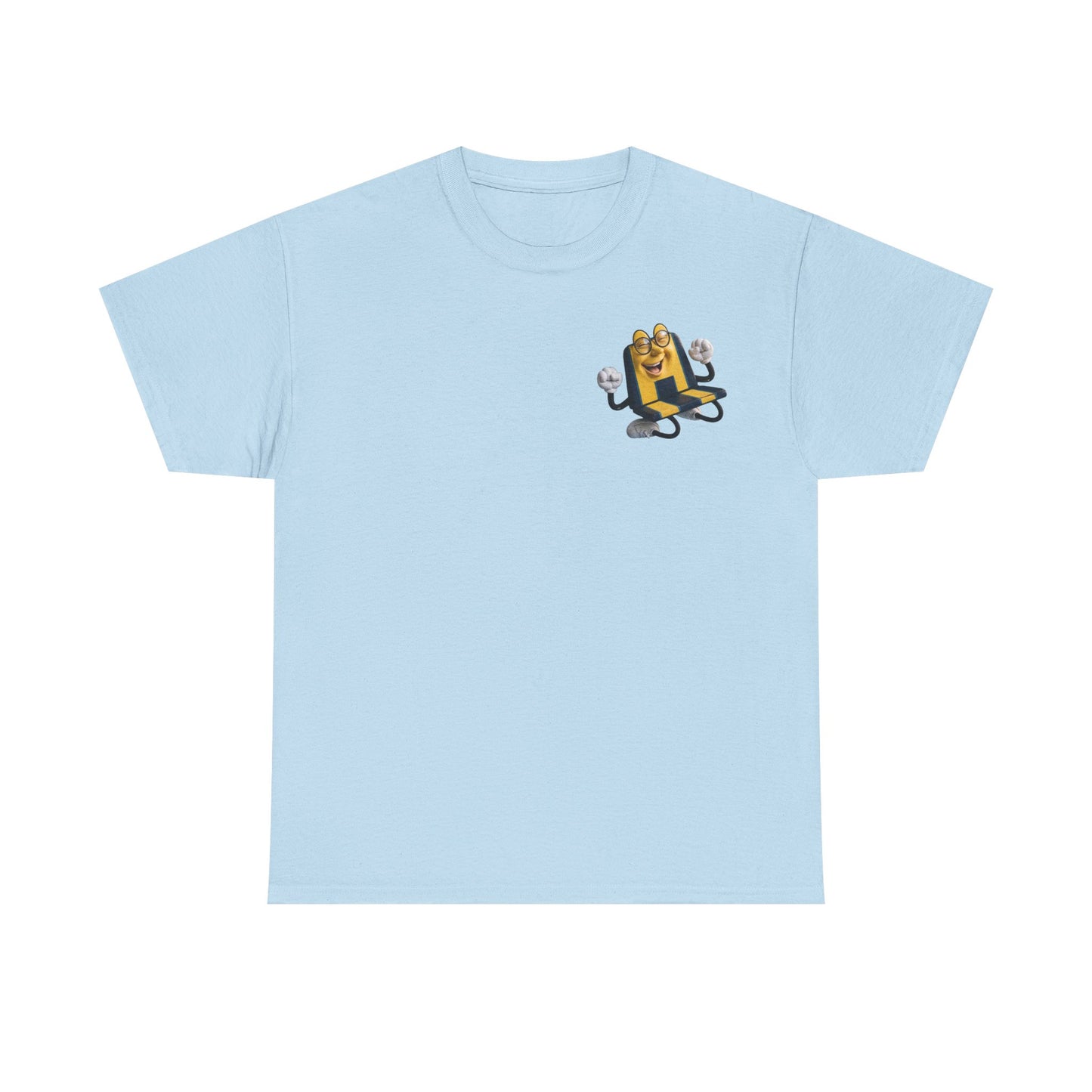 Manchester City T‑Shirt — "Empty Seats On Tour" Cartoon Seat Graphic Tee