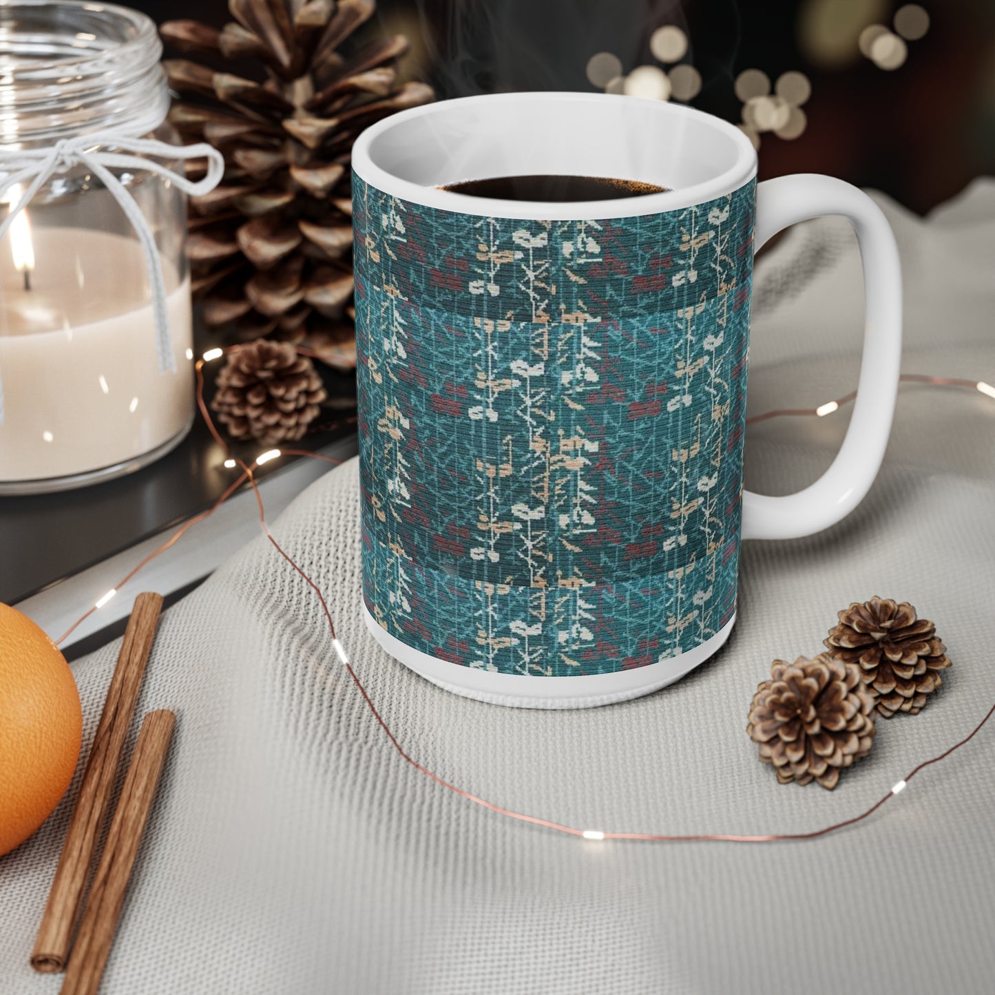 Orlando International Airpot Carpet Ceramic Coffee Mug — 11oz & 15oz