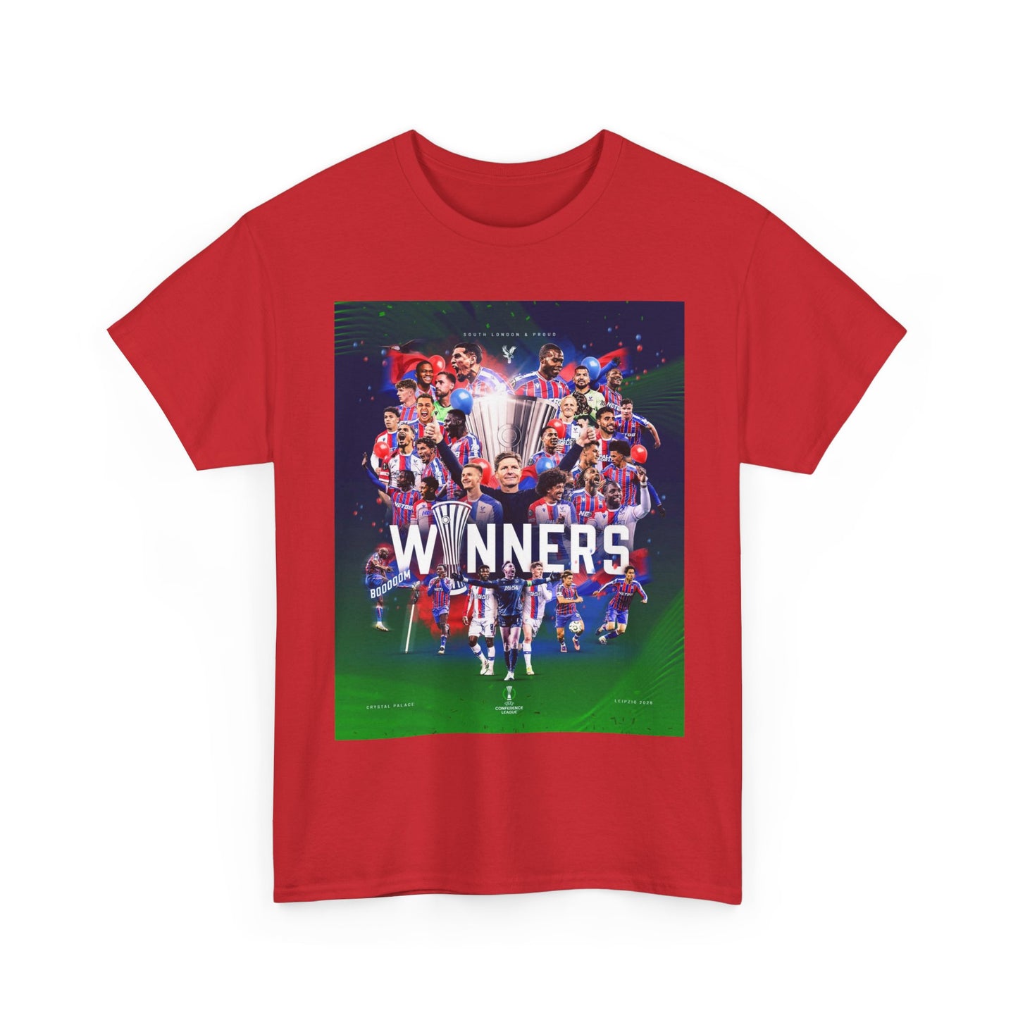 Crystal Palace UEFA Conference Winners Collage T‑Shirt