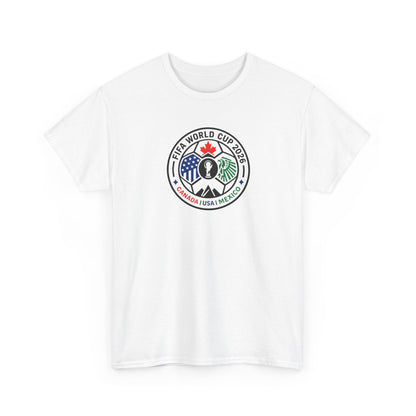 World Cup 2026 Soccer Tee — Canada USA Mexico Crest
